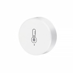 Датчик температуры и влажности круглый с Алисой ZBTH3 Zigbee Tuya / Smartlife