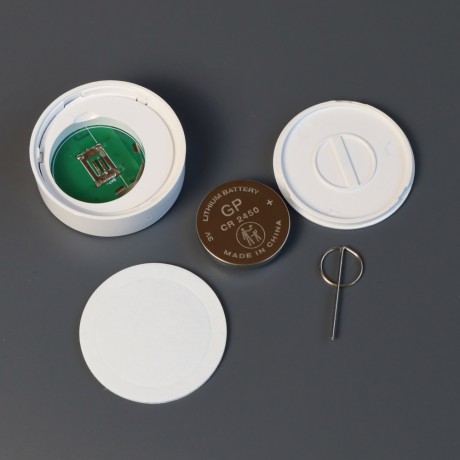 Датчик температуры и влажности круглый с Алисой ZBTH3 Zigbee Tuya / Smartlife