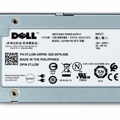 Серверный блок питания DELL E2700P-00 (2700 ватт) без распайки