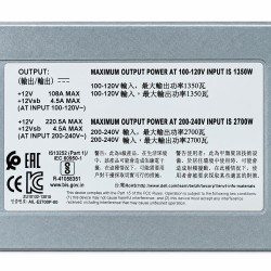 Серверный блок питания DELL E2700P-00 (2700 ватт) без распайки