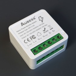 Реле мини Wi-Fi 16А с измерением мощности Tuya / Smartlife