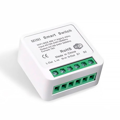 Реле мини Wi-Fi 16А Tuya / Smart life 