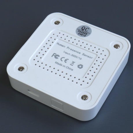 Датчик присутствия с сенсором освещения с кронштейном Smart Life, Tuya, Home Assistant USB-C 5В