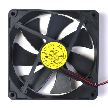 Вентилятор 140 мм 0.7A YL D14BH-12