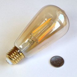 Sonoff WIFI умная лампочка филаментная, 7 Вт, Е27, B02-F-ST64