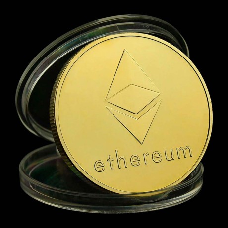 Монета Etherium Gold сувенирная