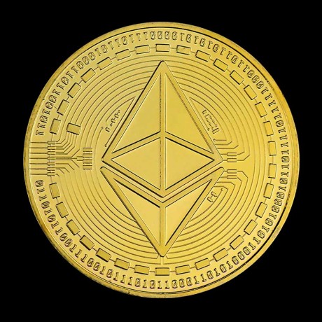 Монета Etherium Gold сувенирная