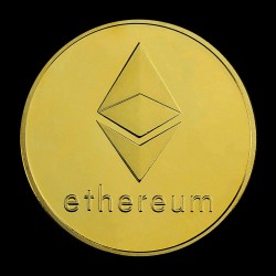 Монета Etherium Gold сувенирная
