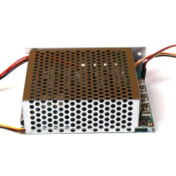 Регулятор оборотов ШИМ 60А, 10-55В (12, 24, 36, 48 В) в защитном корпусе с выносным потенциометром и реверсивной кнопкой