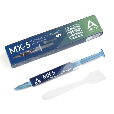 Термопаста Arctic MX-5 - 8.5 Вт/(м*К)
