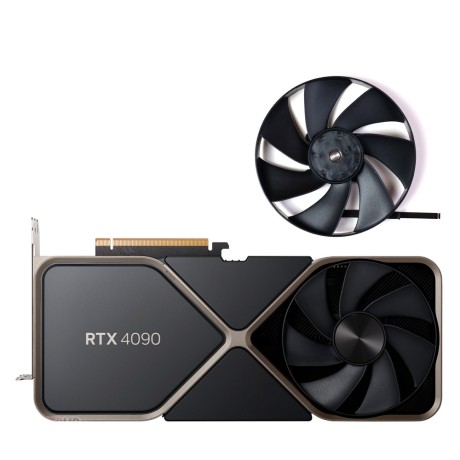 Вентиляторы NVIDIA RTX 4080 4090 Founders Edition AD4A31K04 AD4A31K05