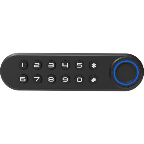 Замок для шкафа, комода с отпечатком пальца и кодом