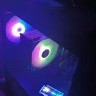 Вентиляторы ARGB низкопрофильные 12020 управляемые 120 мм c подсветкой черные