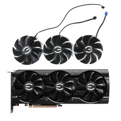 Вентиляторы EVGA RTX 3070 3080 Ti 3090 XC3 FTW3 UTRA GAMING BLACK PLD09220S12HH 87 мм