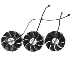 Вентиляторы EVGA RTX 3070 3080 Ti 3090 XC3 FTW3 UTRA GAMING BLACK PLD09220S12HH 87 мм