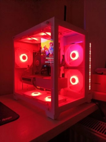 Вентиляторы ARGB низкопрофильные 12020 управляемые 120 мм c подсветкой белые