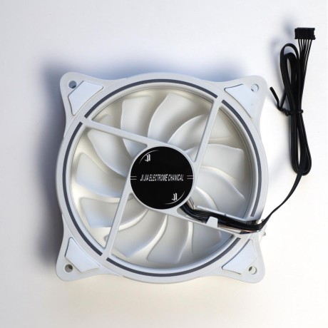 Вентиляторы ARGB 120 мм управляемые c подсветкой белые