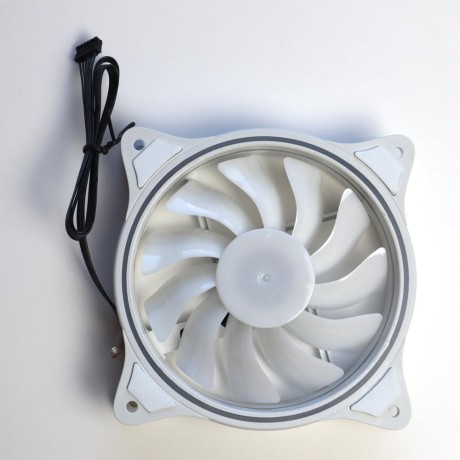 Вентиляторы ARGB 120 мм управляемые c подсветкой белые