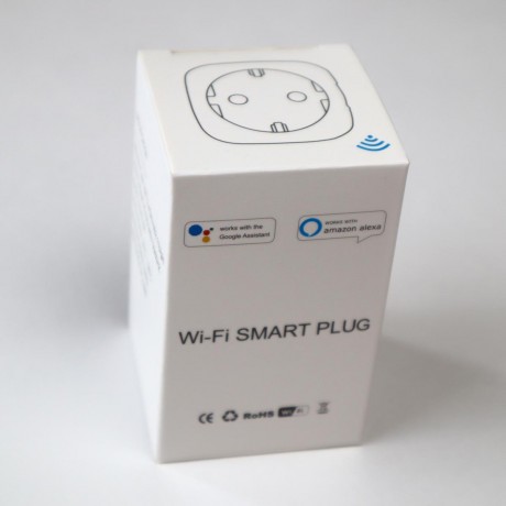 WIFI розетка с ваттметром Smart life Tuya 20А