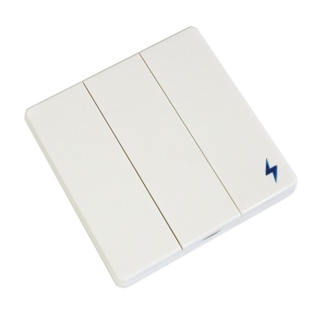 Беспроводной выключатель света RF 433 МГц 220В  Smart life с молнией