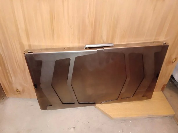 Мангал складной, сталь 1.5мм, с ручкой, большой многоразовый (на 3-5 человек)