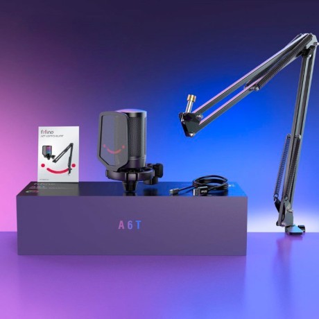 Микрофон Fifine Ampligame A6T с пантографом