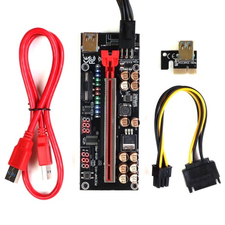 Райзер 018 PRO универсальный с термометром и вольтметром