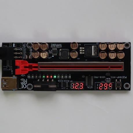 Райзер 018 PRO универсальный с термометром и вольтметром