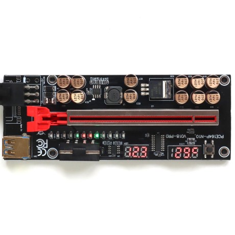 Райзер 018 PRO универсальный с термометром и вольтметром