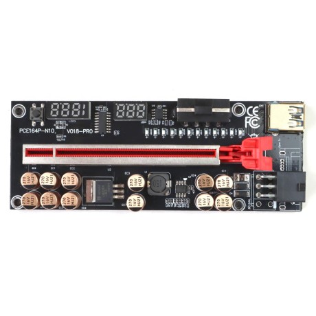 Райзер 018 PRO универсальный с термометром и вольтметром