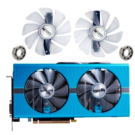 Вентилятор для видеокарт Sapphire Nitro 95 мм прозрачный CF1015H12D шарикоподшипник