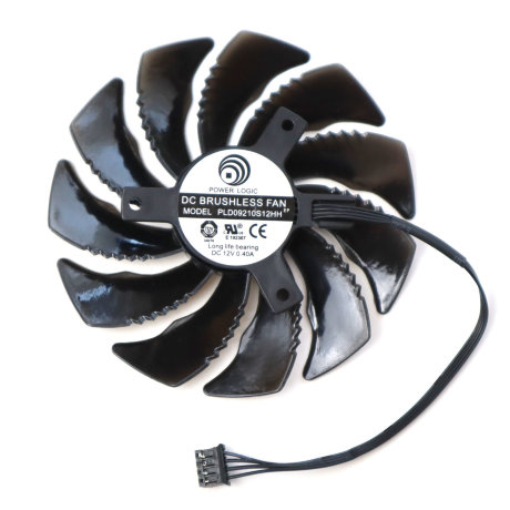 Вентилятор Gigabyte 1050ti 1060 1070 1080 mini ITX