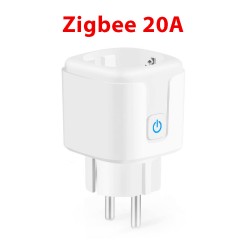 Розетка Zigbee с ваттметром 20А Ewelink Алиса
