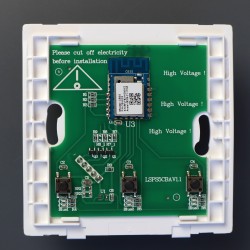 Умный выключатель света WIFI без нуля механический Tuya с Алисой