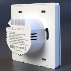 Умный выключатель света WIFI без нуля механический Tuya с Алисой