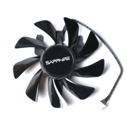 Вентилятор для Sapphire RX 570 PULSE ITX 85 мм T129215SU