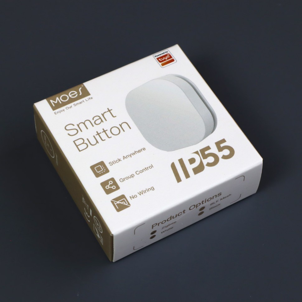 Умная кнопка MOES Zigbee Tuya / Smartlife купить в Москве